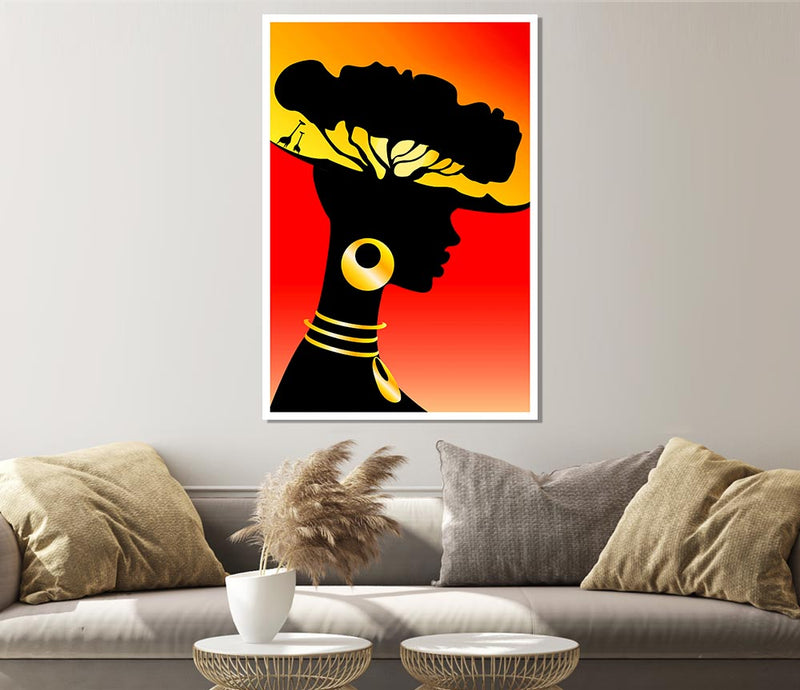 African Female Homeland Art