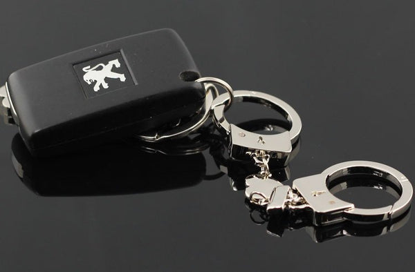 Mini Handcuffs Keychain