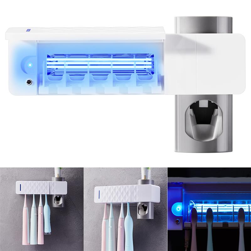 Sterilizer toothbrush rack