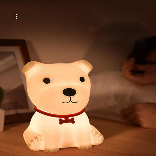 Little Cute Dog Sensor LED Night Light