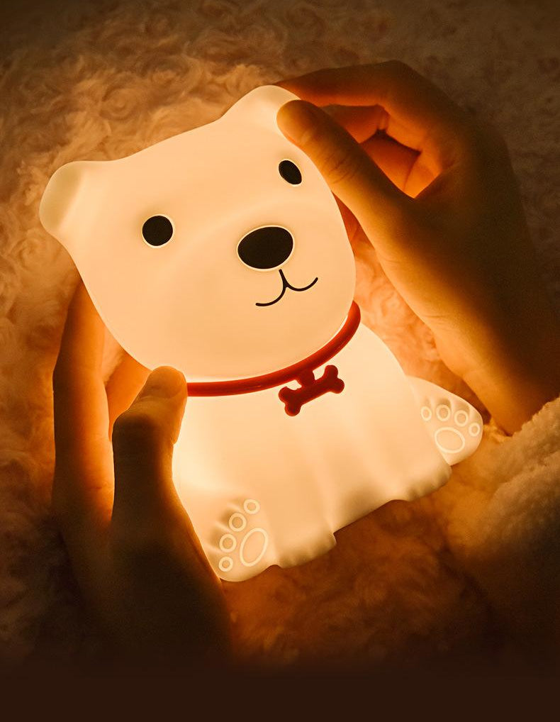 Little Cute Dog Sensor LED Night Light