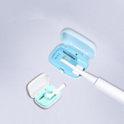 Portable toothbrush sterilizer