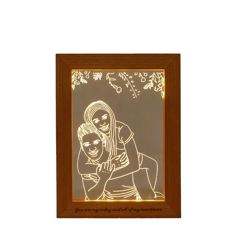 Photo Frame Night Light Creative Gifts Customized Children's Gifts