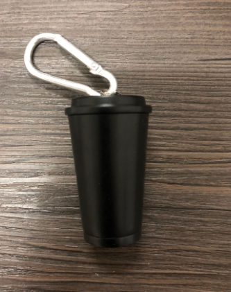 Portable Mini Ashtray With Lid Pocket