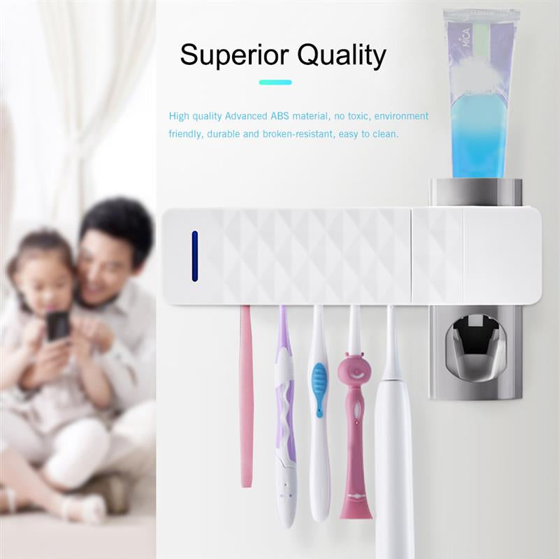 Sterilizer toothbrush rack