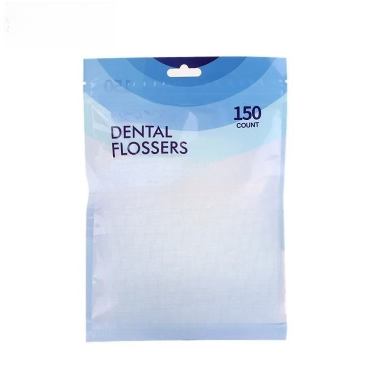 Flossing Toothpicks Safety Bag Packed With 150 Pieces