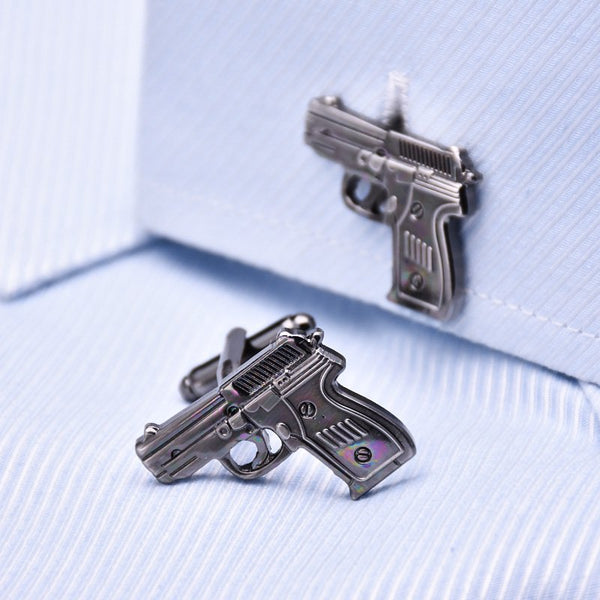 Pistol Cufflinks