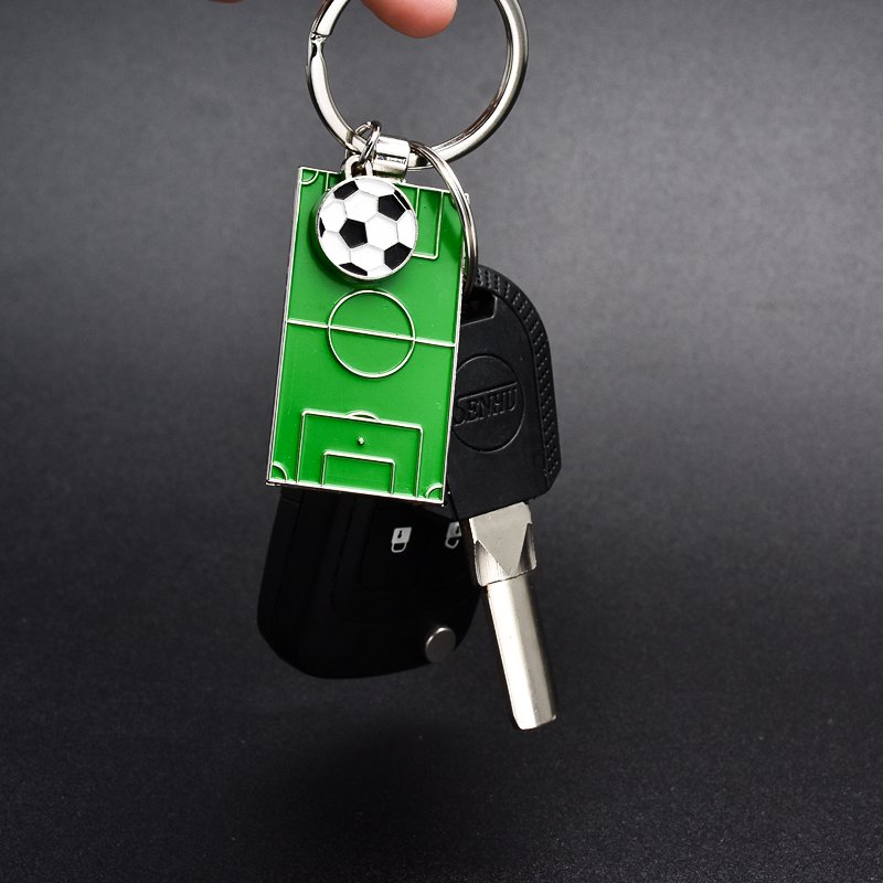 Football Field Keychain