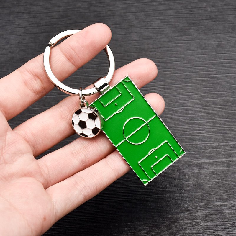 Football Field Keychain