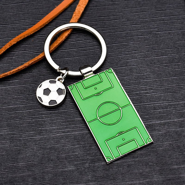 Football Field Keychain