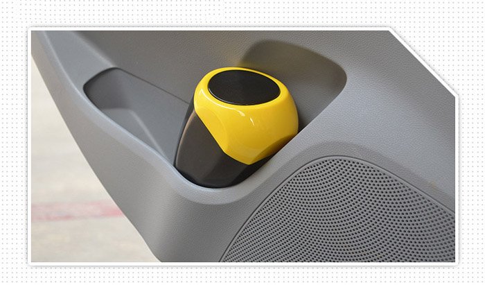 Mini Plastic Dustbin For Car