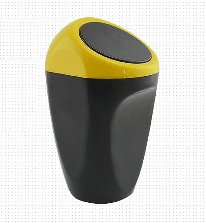 Mini Plastic Dustbin For Car