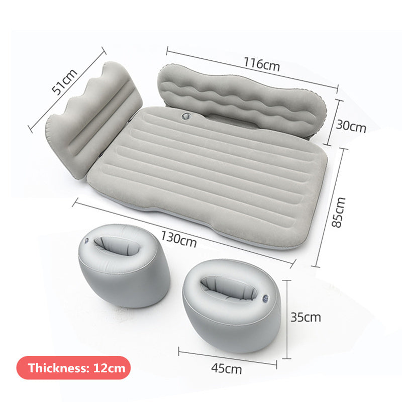 Travel Mattress (Inflatable Bed, Air cushion & outdoor rear seats)