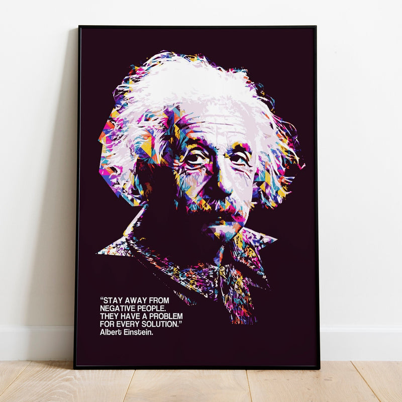 ALBERT EINSTEIN POSTER PRINT